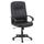 Lorell Chadwick Executive Chair Upholstered in Brown/Gray | 42.71 H x 26 W x 29.5 D in | Wayfair 60120