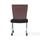 Safco Products Company Valore Training Series 20&quot; W Waiting Room Chair w/ Metal Frame Metal in Red/Black/Brown | 20 W x 24 D in | Wayfair TSH2BR