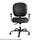 Safco Products Company Alday&trade; Ergonomic Task Chair Metal in Gray/Brown | 35.5 H x 26 W x 26 D in | Wayfair 3391BL