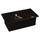 Tracker Safe Steel Floor Safe w/ Key Lock in Black/Gray | 4.88 H x 13.38 W x 6.63 D in | Wayfair FS051508-K