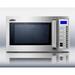 Summit: SCM1000SS 0.9 cu.ft.Commercially Approved Microwave with stainless steel exterior and interi