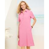 Draper's & Damon's Women's Look-Of-Linen Dress - Pink - PM - Petite