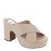 DV by Dolce Vita Miley - Womens 8 Bone Sandal Medium