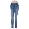 Old Navy Jeans - Mid/Reg Rise Skinny Leg Denim: Blue Bottoms - Women's Size 7 - Medium Wash