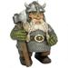Wovilon Best Gift-Viking Norse Dwarf Gnome Statue Garden Resin Ornaments 10Cm