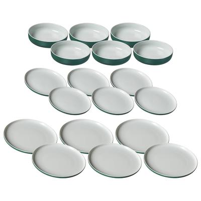 Ritzenhoff & Breker Jasper Teller und Schalenset 18er Set grün Image