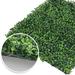 FashionSecretsLLC High density artificial boxwood grass privacy screen fence decoration Resin/Plastic in Green | 20 H x 20 W x 20 D in | Wayfair