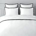 AllModern Lenette 100% Cotton 3 Piece Duvet Cover Set Cotton in White | Twin Extra Long Duvet Cover | Wayfair D0B1154178454D2F93D1FF86CE2C409A