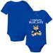 Infant Tiny Turnip Royal Toronto Blue Jays Teddy Boy Bodysuit