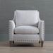 Banks Accent Chair - Oatmeal Velvet InsideOut Performance - Frontgate