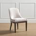 Danbury Dining Chair - Fawn Oslo Performance Leather - Frontgate