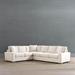 Edessa 2-pc. Right-Arm Facing Sofa Sectional - InsideOut Rollo Fog - Frontgate