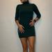 Urban Outfitters Dresses | Like New Urban Outfitters Green Turtleneck Sweater Dress | Color: Green | Size: Xs