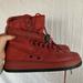 Nike Shoes | 2017 Womens Sf Air Force 1 High 'Cedar' Sz 8 | Color: Red | Size: 8