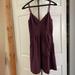 American Eagle Outfitters Dresses | American Eagle Purple Adjustable Strap Dress | Color: Purple | Size: S