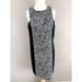 Michael Kors Dresses | Michael Kors Black White Sleeveless Sheath Color Block Dress 8 | Color: Black/White | Size: 8