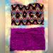 Pink Victoria's Secret Intimates & Sleepwear | Bundle Of 2 Victoria’s Secret Pink Y2k Bustier Tube Tops | Color: Black/Purple | Size: S