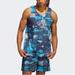 Adidas Shirts | Adidas Dame D.O.L.L.A. Tank Top Men's Size Small (He6376) Nwt | Color: Blue/White | Size: S