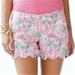 Lilly Pulitzer Shorts | Lilly Pulitzer Pink Colony Flamingos Buttercup Scallop Shorts || Size 0 | Color: Green/Pink | Size: 0