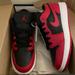 Nike Shoes | Air Jordan 1 Low Chicago Red Black Gs 5y Womens 6 6.5 | Color: Black/Red | Size: 6.5