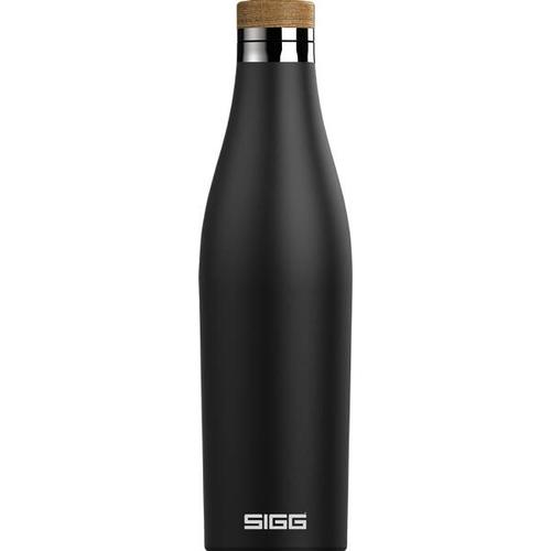 SIGG Trinkbehälter Trinkflasche Meridian Black, Größe 0,50 in Schwarz