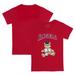 Toddler Tiny Turnip Red Los Angeles Angels Teddy Boy T-Shirt