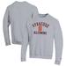 Men's Champion Gray Syracuse Orange Alumni Logo Arch Pullover Sweatshirt