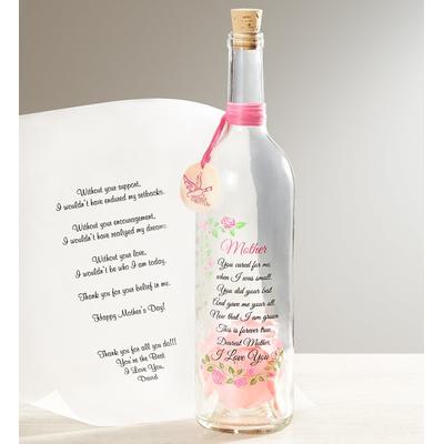 1-800-Flowers Seasonal Gift Delivery Personalized Message In A Bottle Mother's Day W/out Your Support Scroll | Same Day Delivery Available