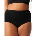 Sloggi 2 Pack Control Maxi Brief - Black, Black, Size 10, Women