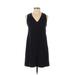 Banana Republic Casual Dress - Shift: Black Solid Dresses - Women's Size 2 Petite