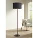 Possini Euro Meridian 72" Bronze Black Light Blaster Floor Lamp