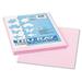 Tru-Ray Construction Paper 76 lb Text Weight 9 x 12 Pink 50/Pack | Bundle of 10 Packs