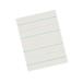 Skip-A-Line Ruled Newsprint Paper 1/2 Two-Sided Long Rule 8.5 X 11 500/pack | Bundle of 5