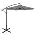 Westlake 10 Ft Solar LED Cantilever Offset Patio Umbrella