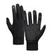 EQWLJWE Outdoor Sports Autumn And Winter Non-slip Men And Women Plus Velvet Warm Ski Riding Windproof Gloves Winter Sports Equipment Holiday Clearance