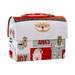 Christmas Candy With Handle Tin Box Party Gift Decoration Cookies Chocolate Supplies Piggy Bank