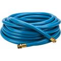 PRO-SOURCE 1/2 ID x 3/4 OD 50 Long Multipurpose Air Hose MNPT x MNPT Ends 300 Working psi 23 to 150Â°F 1/2 Fitting Blue