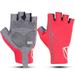 Men Cycling Gloves Bike Gloves Road Mountain Half Finger For Men Women Hiking/Climbing M Red