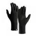 Compression Lightweight Sport Running Gloves Liner Gloves- Black-Men & Women