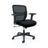 HON Gateway Mesh Ergonomic Office Chair Upholstered in Black | 38.25 H x 25.75 W x 25.25 D in | Wayfair HGV1MM.Z1.H.H.M.ACCF10.AL.SB.T