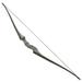 BLACK HUNTER 60 Wooden Takedown Longbow for Archery Hunting RH 25-60 lbs at 28 Draw Length