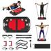 Costway Push up Board Set Folding Push up Stand with Elastic String Pilate Bar Bag Home Gym