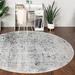 Gray 0.25 in Area Rug - Alcott Hill® Corteney Oriental Area Rug Chenille/Polypropylene | 0.25 D in | Wayfair 709E364CFD3F47D6935A0405BD9F07DE