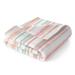 East Urban Home Ventura Velvet Plush Watercolor Stripe Blanket Polyester in Gray/Pink | 70 H x 50 W in | Wayfair 842109AB09364D828AF646F06D40FA4E