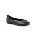 Women's Gia Ornament Flat by Trotters in Black (Size 8 M)