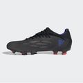 Adidas Shoes | Gently Used X Speedflow.3 Adidas Soccer Cleats Shoes Mens 6.5 Eu 39.5 Black Blue | Color: Black | Size: 6.5