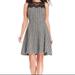 Jessica Simpson Dresses | Jessica Simpson Sleeveless Illusion-Lace Dress | Color: Black/White | Size: 4