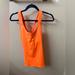 Athleta Tops | Athleta Workout Tank Top With Built In Bra Size M | Color: Orange | Size: M
