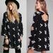 Free People Dresses | Free People Austin Embroidered Dress. $148 Retail | Color: Black/White | Size: Xs