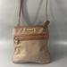 Michael Kors Bags | Michael Kors Kempton Nylon Leather Trim Crossbody Bag | Color: Tan | Size: Approx. 10'' W X 9.75'' H